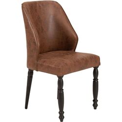 Set de sufragerie ModaLife Cross 1+6 (Brown/Black) Thumb