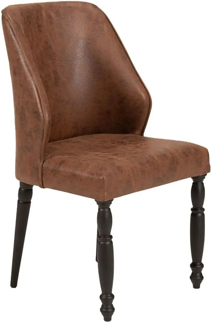 Set de sufragerie ModaLife Cross 1+6 (Brown/Black)