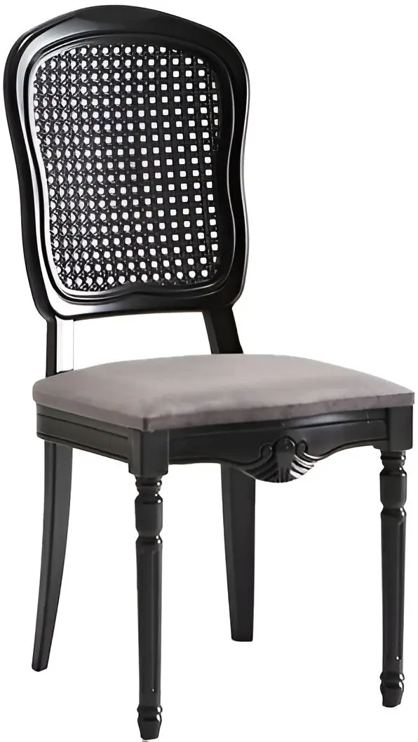 Set de sufragerie ModaLife Urla 1+6 (Black)