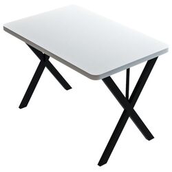 Обеденный набор Prestige WH X Leg 70x110x75cm 1+4 (White/Black) Thumb