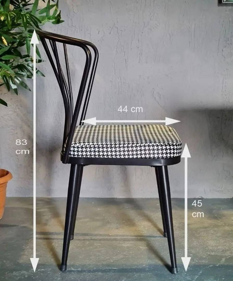 Set de sufragerie Prestige Star Leg 70/70x75cm 1+2 (White/Black) - 2