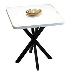 Set de sufragerie Prestige Star Leg 70/70x75cm 1+2 (White/Black) Thumb