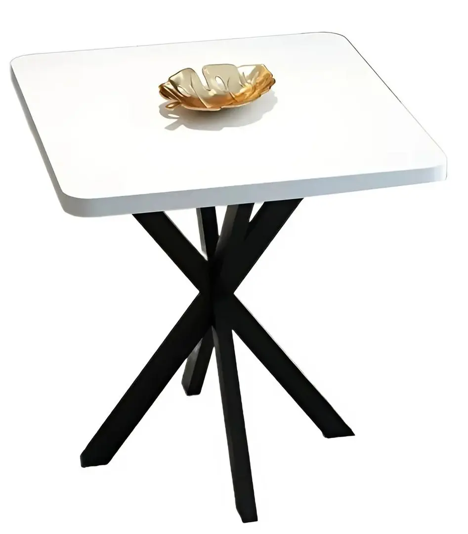 Set de sufragerie Prestige Star Leg 70/70x75cm 1+2 (White/Black) - 3