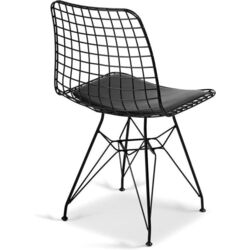 Обеденный набор Prestige Bendir Piramide Legs 70x110cm 1+4 (Black Marble/Black) Thumb