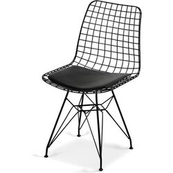Обеденный набор Prestige Bendir Piramide Legs 70x110cm 1+4 (Black Marble/Black) Thumb