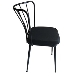 Set de sufragerie Prestige Efes Star Leg 70x75cm 1+2 (Gray Marble/Black) Thumb