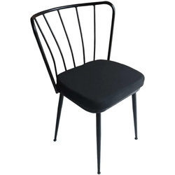 Set de sufragerie Prestige Efes Star Leg 70x75cm 1+2 (Gray Marble/Black) Thumb