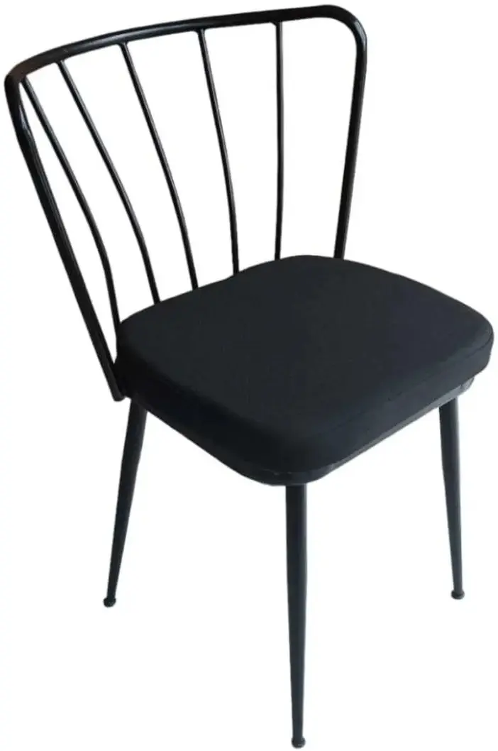 Set de sufragerie Prestige Efes Star Leg 70x75cm 1+2 (Gray Marble/Black) - 2