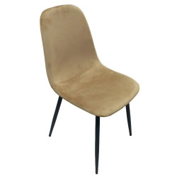 Обеденный набор Prestige Pyramid Leg 60x120 Pine/Black + Yasen С1703 HLR-12 Mustard/Black (1+4) Thumb