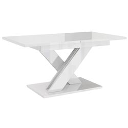 Обеденный набор Prospero Bronx White Gloss + Halmar K209 White Thumb