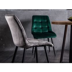 Set de sufragerie Prospero Gloss Black Gloss + Signal Chic Matt Velvet Black/Gray (1+4) Thumb