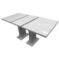 Set de sufragerie Prospero Gloss Black Gloss + Signal Chic Matt Velvet Black/Gray (1+6) Thumb