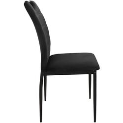 Обеденный набор Prospero Meva White Gloss/Black Gloss + Signal Rip Velvet Black (1+4) Thumb