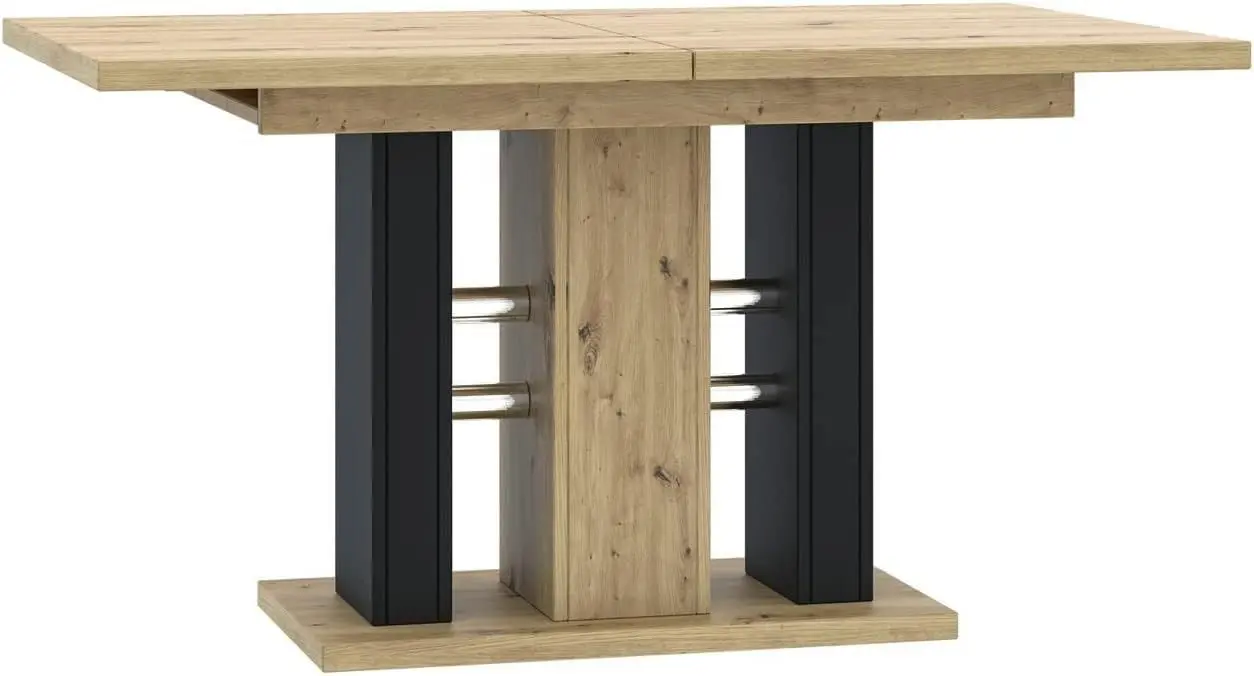 Обеденный набор Prospero Wild + Signal H260 Eco Artisan Oak/Black/Chrome (1+4)