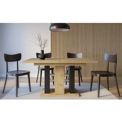 Обеденный набор Prospero Wild + Signal H260 Eco Artisan Oak/Black/Chrome (1+6) Thumb