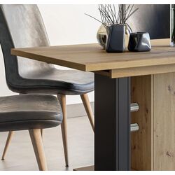 Обеденный набор Prospero Wild + Signal H260 Eco Artisan Oak/Black/Chrome (1+6) Thumb