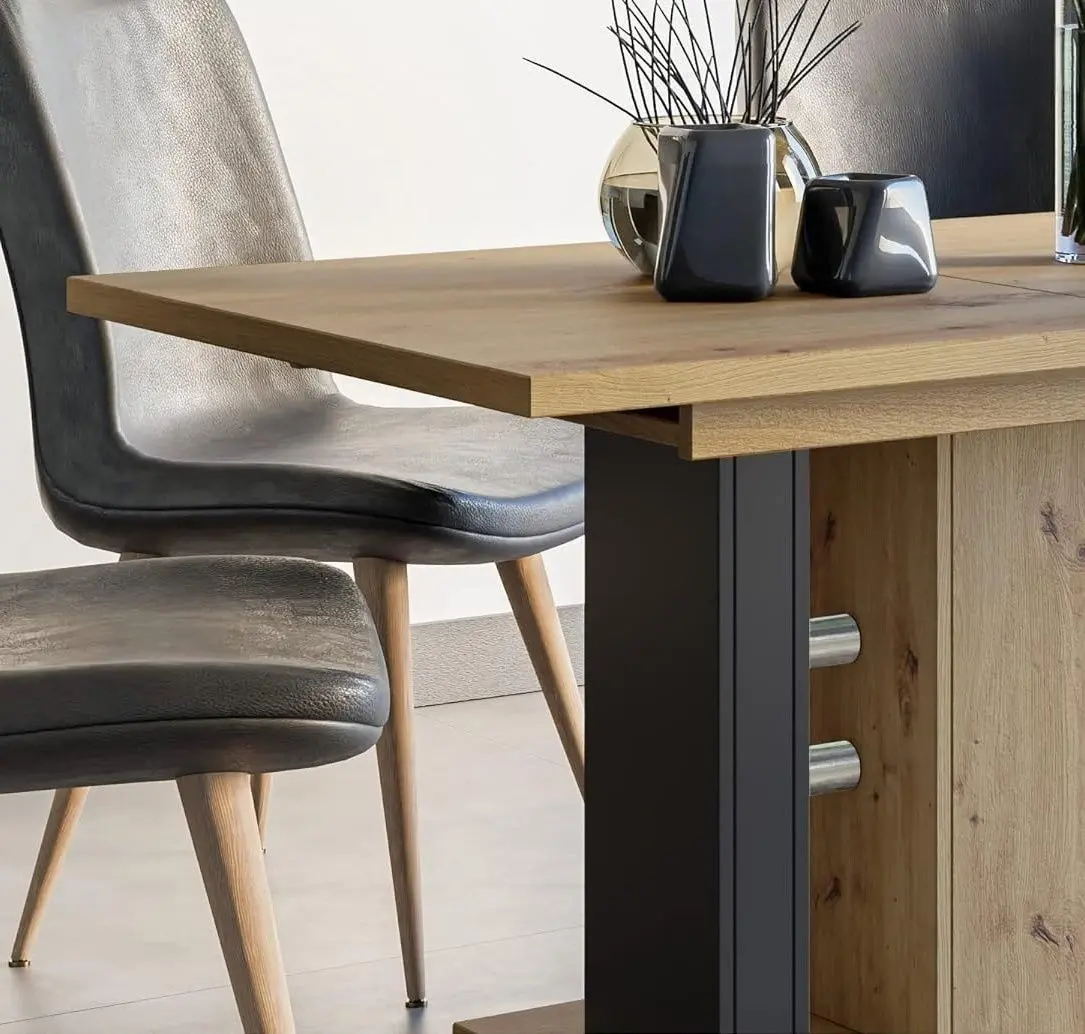 Обеденный набор Prospero Wild + Signal H260 Eco Artisan Oak/Black/Chrome (1+6)