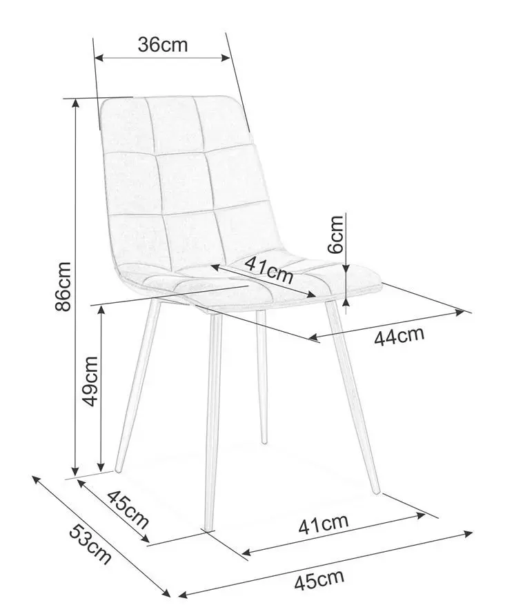 Обеденный набор Prospero Wood + Signal Mila Velvet Artisan Oak/Black (1+6)