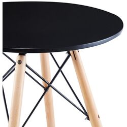 Set de sufragerie Saska Garden 1033976 80x80 + Jumi Eva SD-972575 Black/Wood (1+4) Thumb