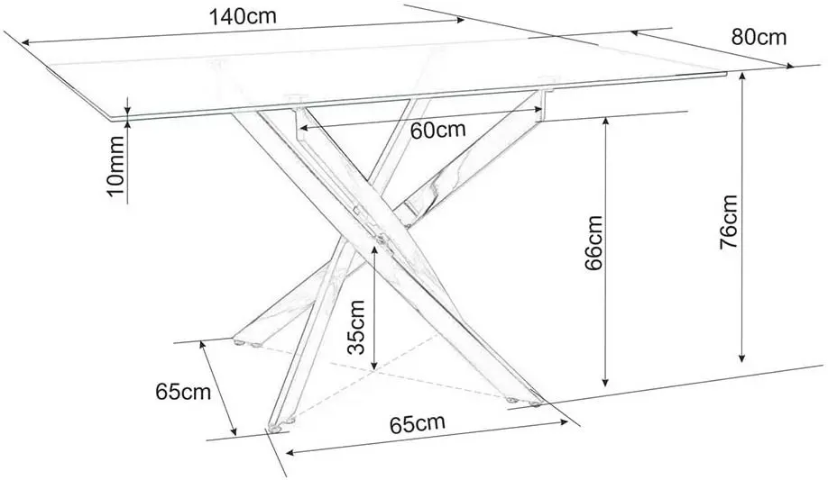 Set de sufragerie Signal Agis II 140 + H441 Transparent/Chrome/Gray (1+4) - 3