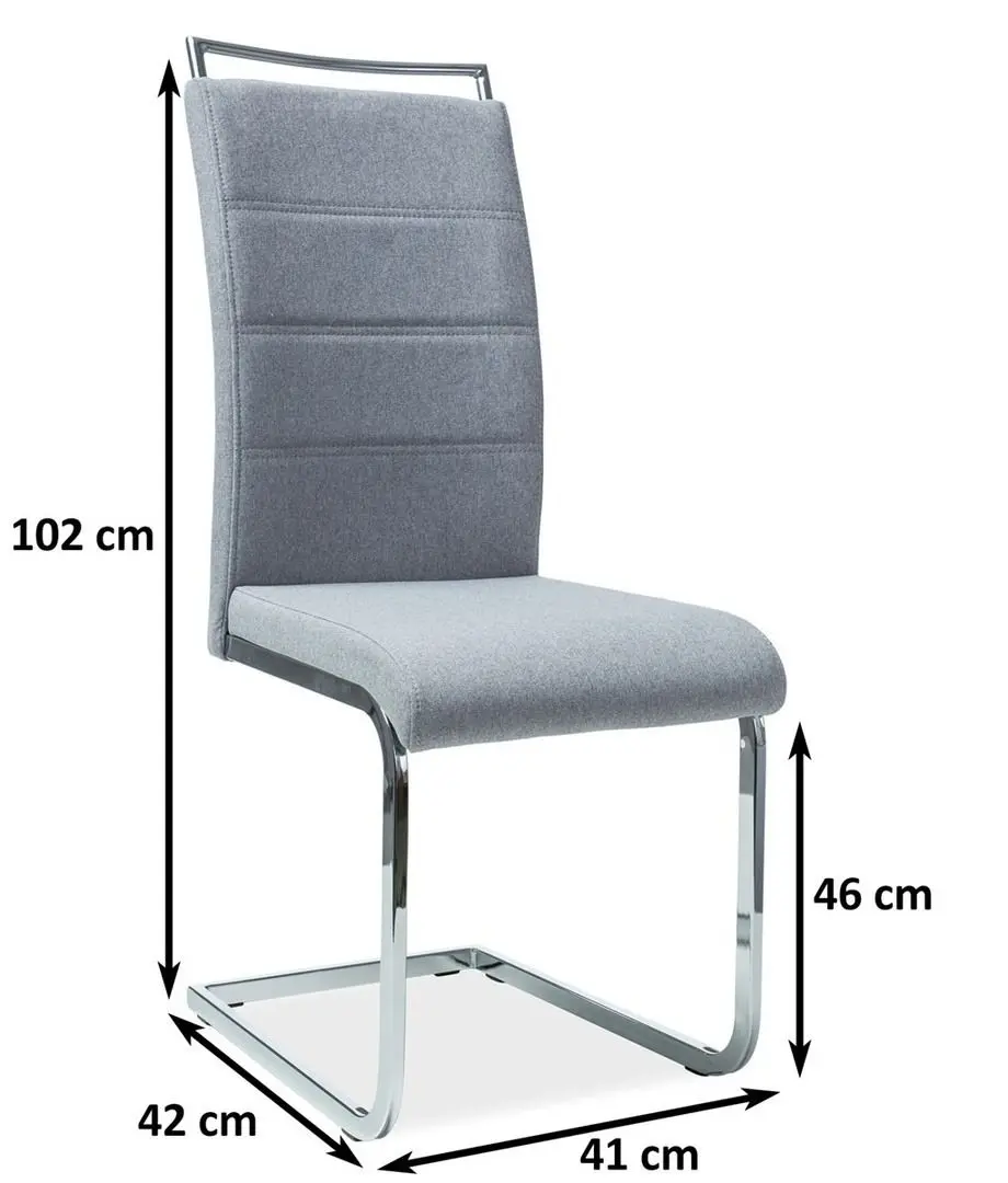 Set de sufragerie Signal Agis II 140 + H441 Transparent/Chrome/Gray (1+4) - 6