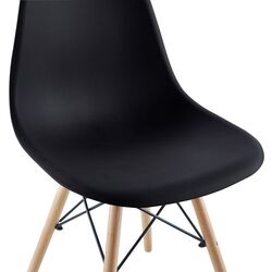 Set masa scaune Smad Garden Reko №1 80x80 (Black/Wood) Thumb