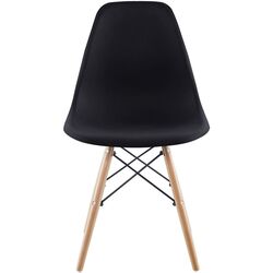 Set masa scaune Smad Garden Reko №2 60x60 (Black/Wood) Thumb