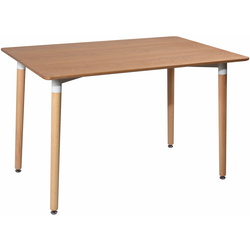 Обеденный набор Sunrise T-03 Sonoma Oak/Beech + C-01 Black/Beech (1+4) Thumb