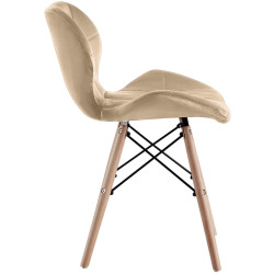 Set de sufragerie Sunrise T-03 Sonoma Oak/Beech + C-22 Beige/Beech (1+4) Thumb