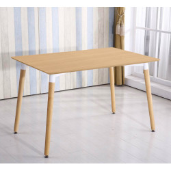 Set de sufragerie Sunrise T-03 Sonoma Oak/Beech + C-73 PP Black/Beech (1+4) Thumb