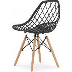 Set de sufragerie Sunrise T-03 Sonoma Oak/Beech + C-73 PP Black/Beech (1+4) Thumb