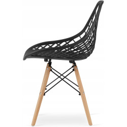 Set de sufragerie Sunrise T-03 Sonoma Oak/Beech + C-73 PP Black/Beech (1+4) Thumb