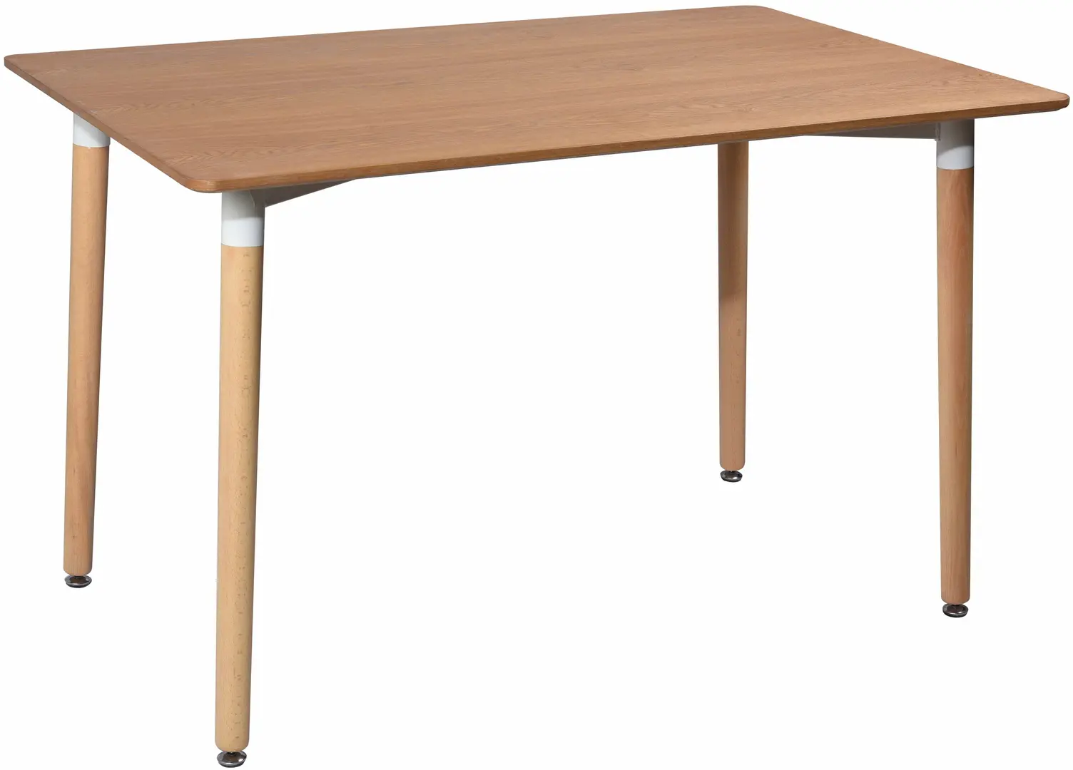 Обеденный набор Sunrise T-03 Sonoma Oak/Beech + C-73 PP White/Beech (1+4)