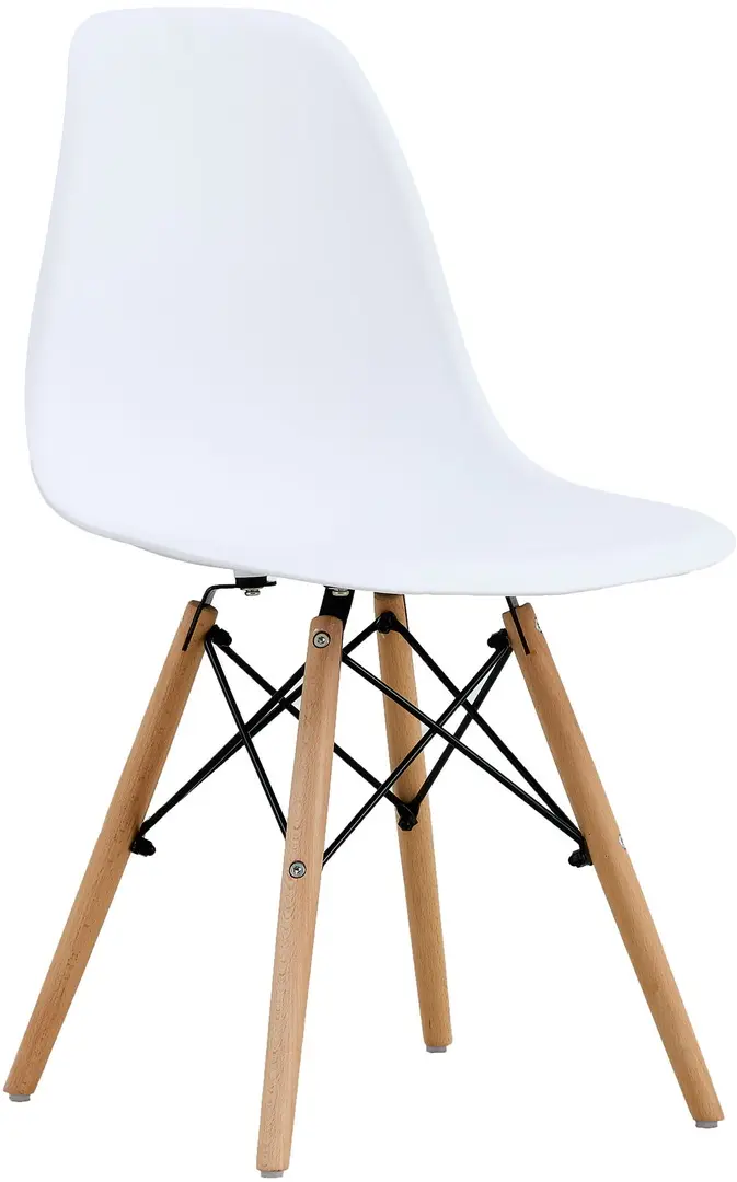 Обеденный набор Sunrise T-03 White/Beech + C-01 White/Beech (1+4)