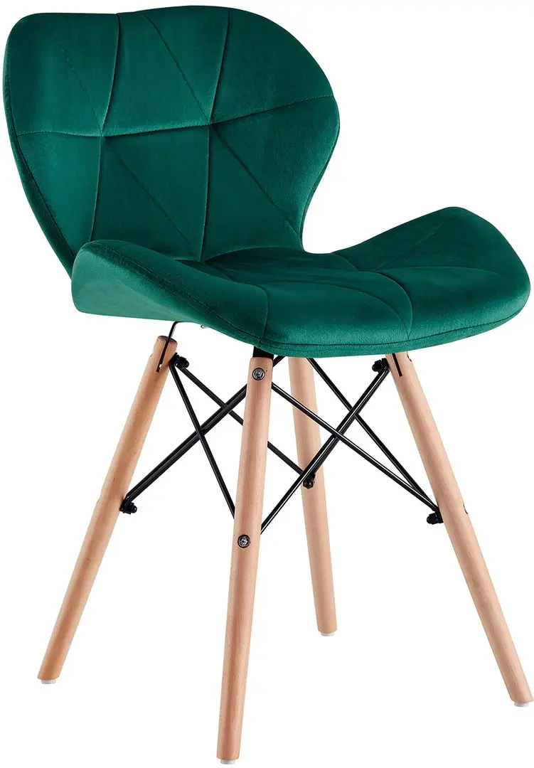 Set de sufragerie Sunrise T-03 White/Beech + C-22 Green/Beech (1+4)