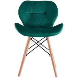 Set de sufragerie Sunrise T-03 White/Beech + C-22 Green/Beech (1+4) Thumb