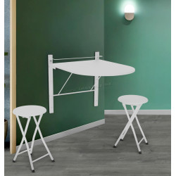 Set de sufragerie Tempo Kondela Amadeo New 1+2 (White)