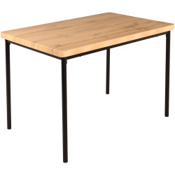 Set de sufragerie Tempo Kondela Madio 1+4 (Light Oak/Grey/Black) Thumb