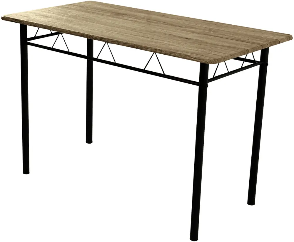 Set de sufragerie Tempo Kondela Paon 1+4 (Light Oak/Black)