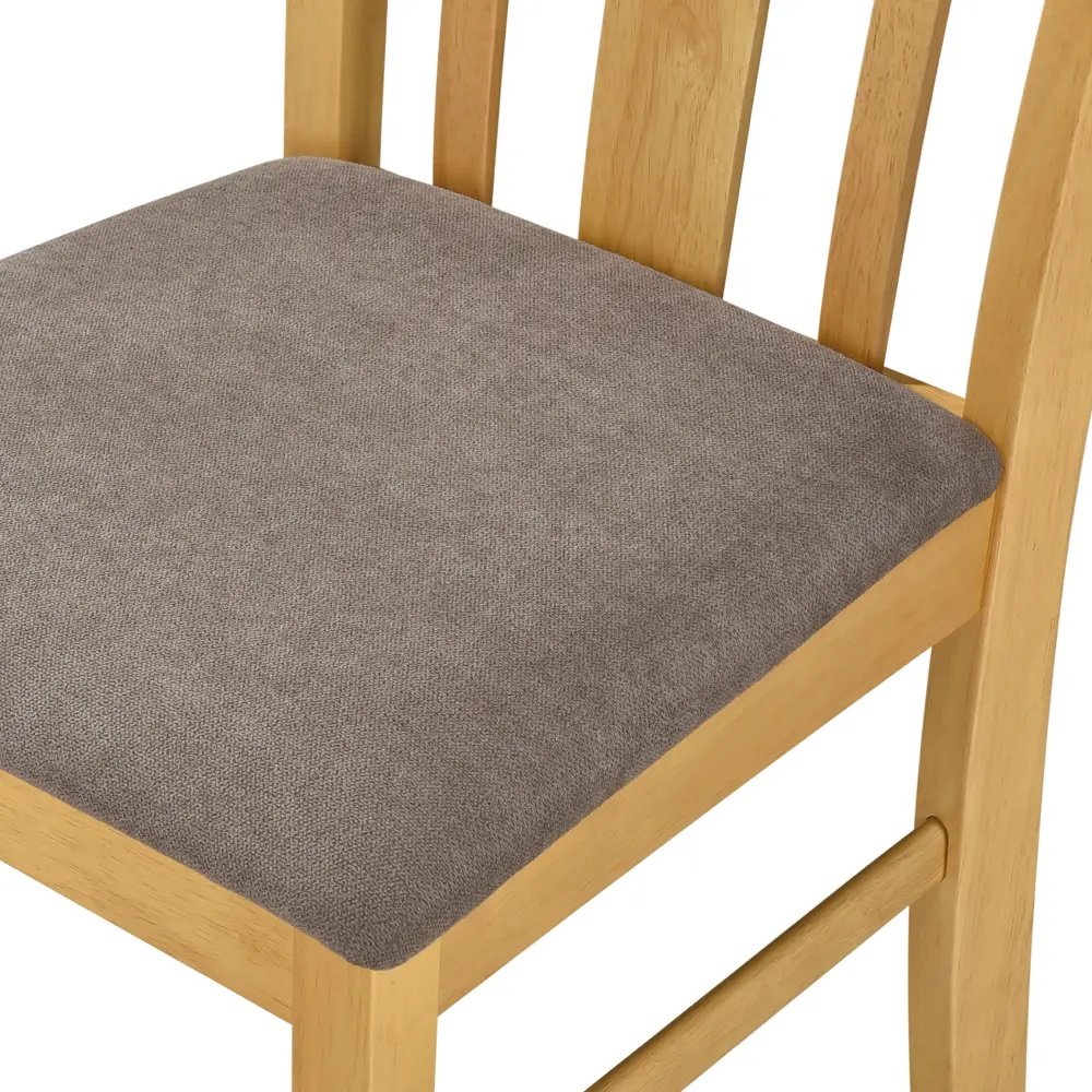 Set de sufragerie Tempo Kondela Rois Set 1+4 (Light Sonoma Oak/Dark Brown)