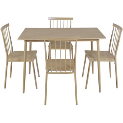 Set de sufragerie Tempo Kondela Sendo 1+4 (Natural Beech) Thumb