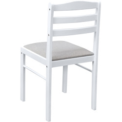 Set de sufragerie Tempo Kondela Somin 1+4 (White/Gray Beige) Thumb