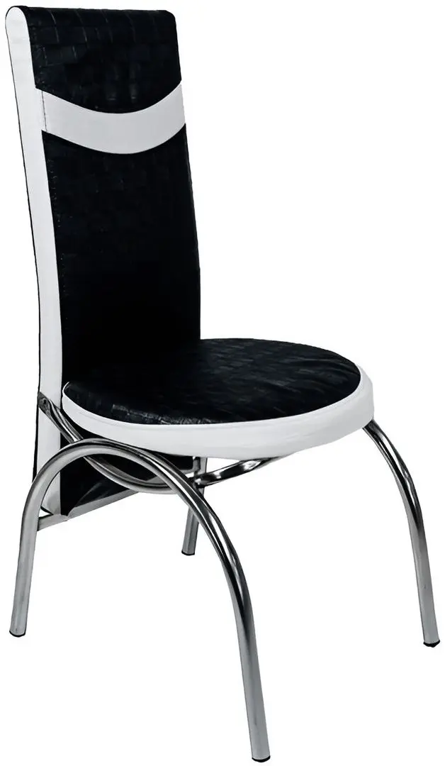 Обеденный набор VLM Kelebek II 0316 Merchan 1+6 (Black/White) - 3