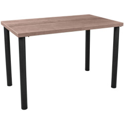 Обеденный набор DP Agata 115x68cm Brown/Black + Sunrise C-22 Gray/Beech (1+4) Thumb