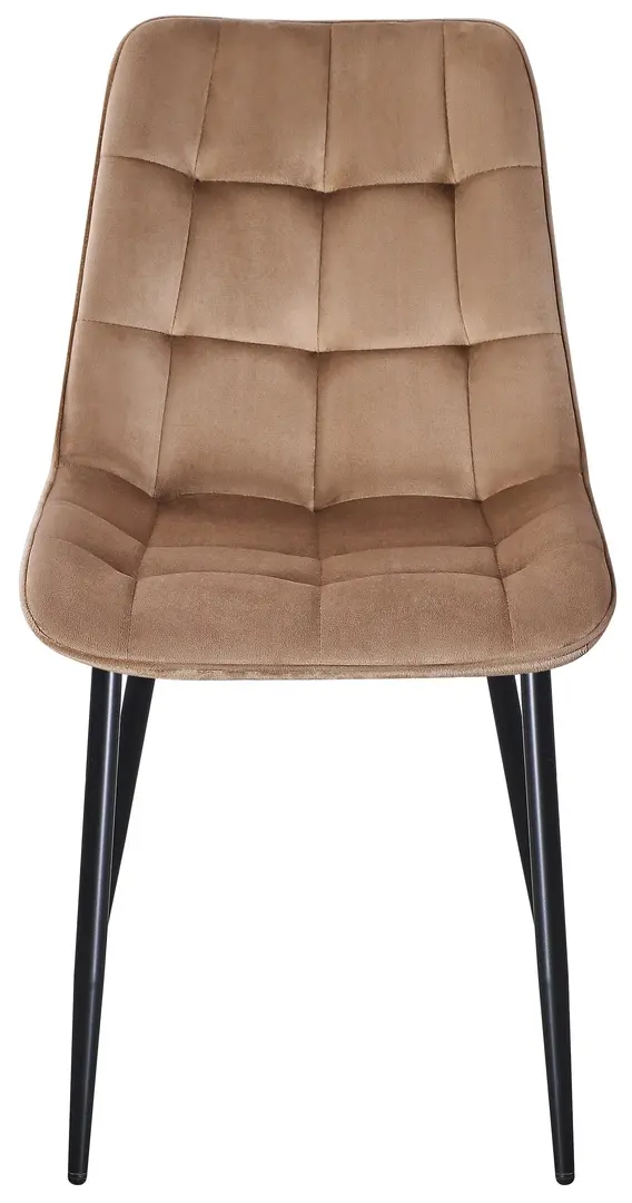 Обеденный набор Fabrik Home Noroc №2 Stone Walnut + Yasen DC 6005 Golden Brown/Black (1+4)