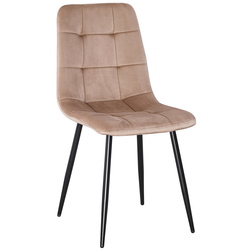 Set de sufragerie Yasen DT-2423 120x80cm Mocha/White/Black + DC 5012 L Golden Brown/Black (1+4) Thumb