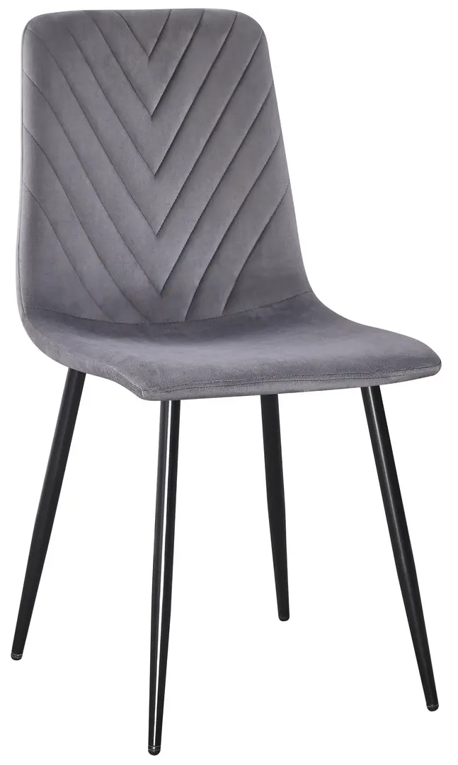 Обеденный набор Yasen DT-2423 Ice Island Jade 120x80cm Gray/Black + DC 5012 S Grey/Black (1+4)