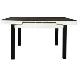 Обеденный набор Yasen T1934 110/140x75cm Black/White + DC 5012 S Grey/Black (1+4) Thumb