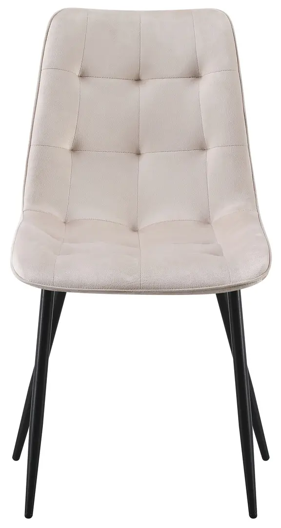 Обеденный набор Yasen T1934 110/140x75cm Black/White + DC 6005 Beige/Black (1+4) - 2