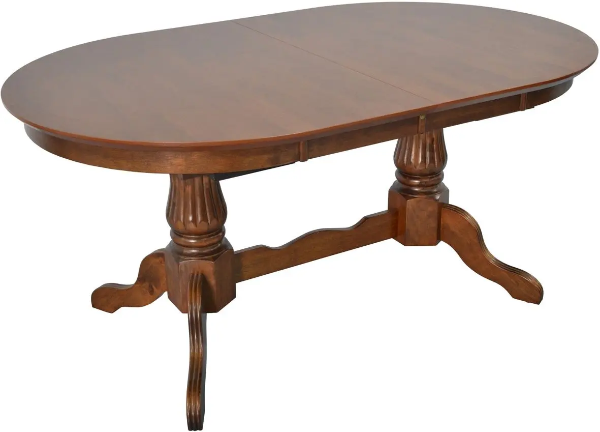 Комплект стол + 12 стульев Evelin HV-33V + Deepa R Ekea-12 (Burnish Oak/Dark Brown) - 2